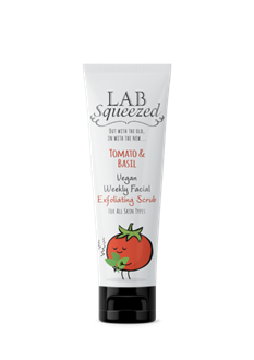 LS - Tomato & Basil Vegan Weekly Facial Exfoliating Scrub For All Skin Types